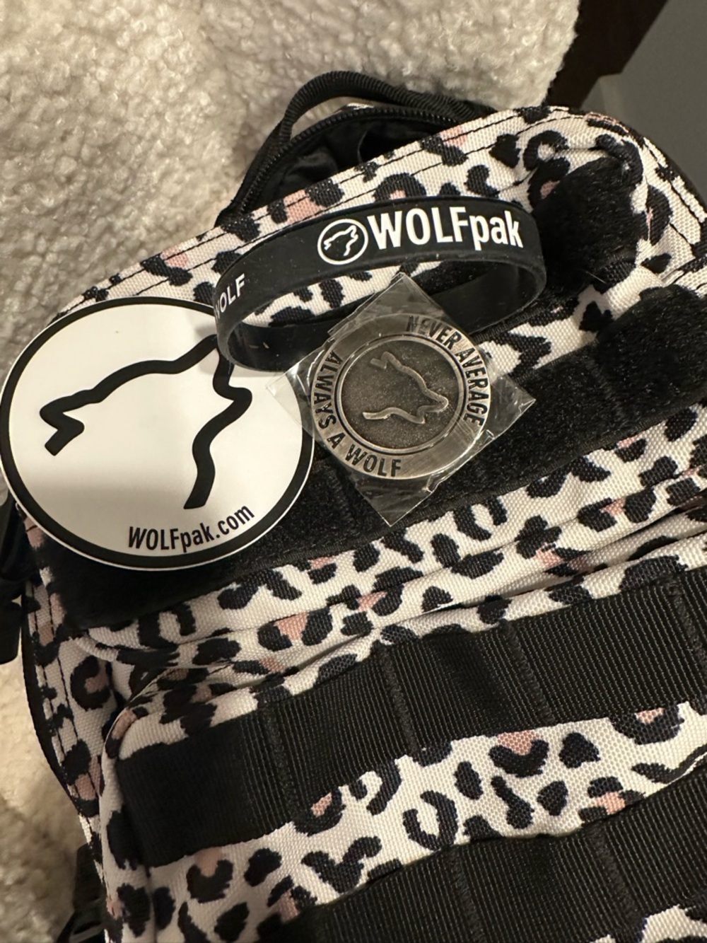 WOLFPAK LIMITED animal print mini backpack - Picture 7 of 7